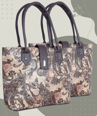 Dcozi Women Multicolor Shoulder Bag(Pack of: 2)
