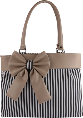 Crazy Katch Women Beige Hand-held Bag