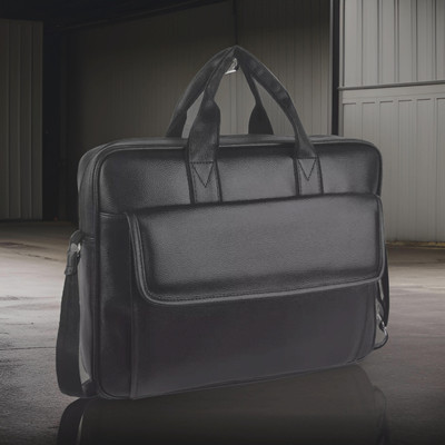 house of common Men & Women Black Messenger Bag