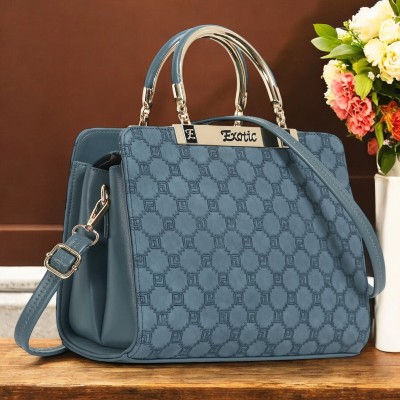 Exotic Women Blue Handbag