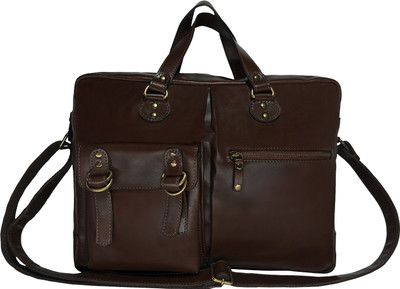 MANDAVA Men Brown Messenger Bag