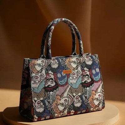 LEKHX Women Multicolor Tote