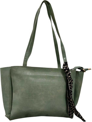 VINI Women Green Messenger Bag