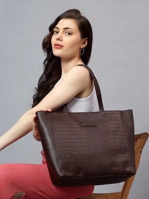 Pramadda Pure Luxury Women Brown Tote