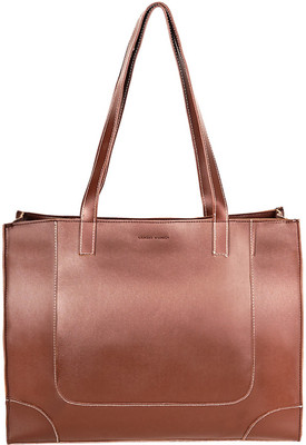 Classy Women Women Brown Handbag(Pack of: 2)
