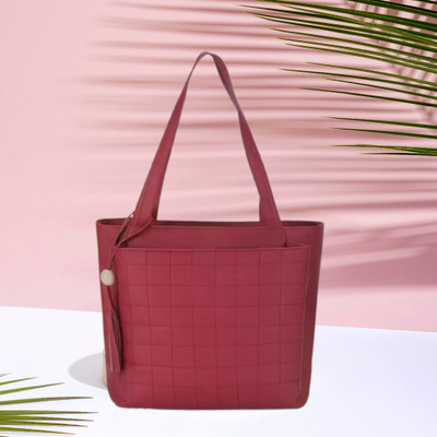 ARNLC Women Maroon Hand-held Bag