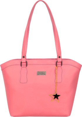 SR Glitzy Women Pink Shoulder Bag