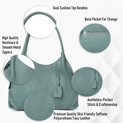 FOSTELO Women Grey Shoulder Bag