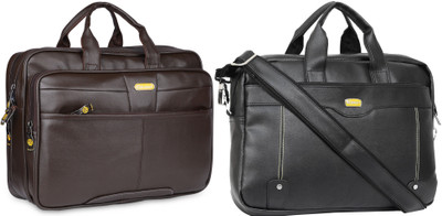 Blowzy Men Brown, Black Messenger Bag