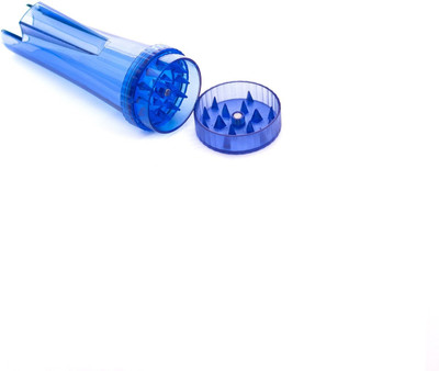 STRONG BONG Clip Head - Blue | Crusher Size 30mm 2-part Hand Muller Grinder