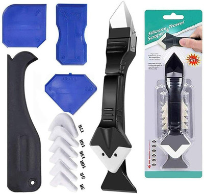 FLOSTRAIN 5 in 1 Silicon Caulking Tool Kit Stubby Screwdriver Set(Pack of 1)