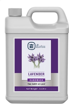 EATAS Lavender Handwash Liquid Soap ,Handwash Refill Pack - 5 Liter (5 L) Hand Wash Can(5 L)