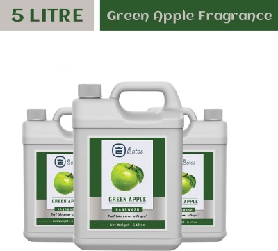 EATAS GREEN APPLE Handwash 15 LITER HANDWASH LIQUID Hand Wash Can(15 L)