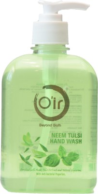 Oir Neem Tulsi 500ml Liquid Hand Wash Hand Wash Pump + Refill(500 ml)