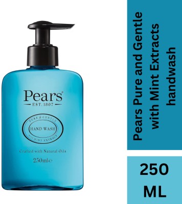 Pears Pure & Gentle Hand wash with Mint Extracts Hand Wash Pump Dispenser(250 ml)