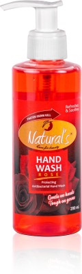 Natural's Care for Beauty Herbals Extract Rose Hand Wash Bottle + Dispenser(200 ml)