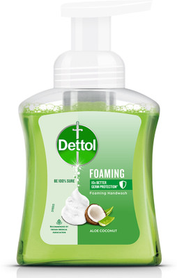 Dettol Aloe Coconut Foaming Hand Wash Pump Dispenser(250 ml)