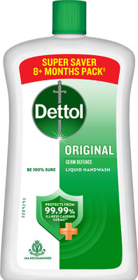 Dettol Original with germ protection Hand Wash Bottle(875 ml)