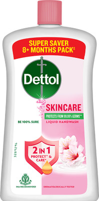 Dettol Skin Care PH Balanced Hand Wash Bottle(875 ml)