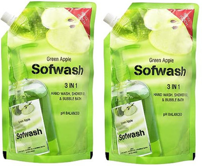 Modicare SOFWASH HAND WASH Refill pouch (500ml each)(PC4005)- pack 2 Hand Wash Refill Pouch(2 x 500 ml)