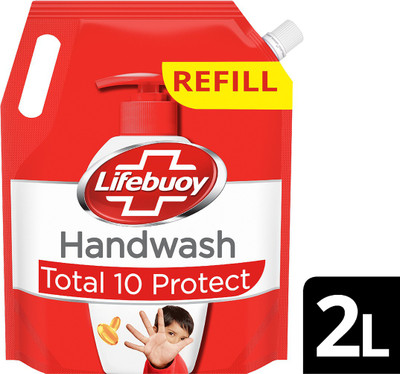 LIFEBUOY Total 10 protect Hand Wash Refill Pouch(2 L)