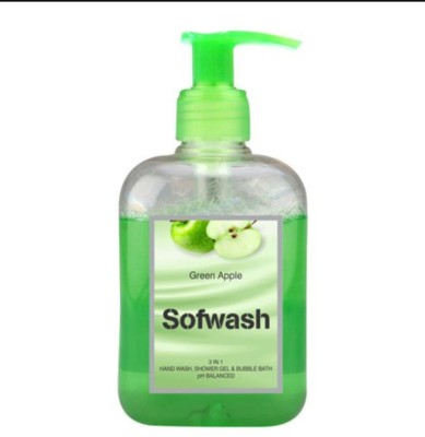 Modicare SOFWASH LIQIUD 3 IN 1 HAND WASH (250ml) (PC4005)-pack of 1 Hand Wash Bottle + Dispenser(250 ml)