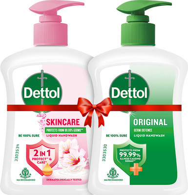 Dettol Liquid soap Hand Wash Pump Dispenser(210 ml)