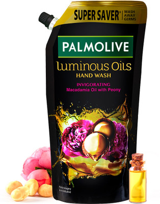 PALMOLIVE Luminous Oils Invigorating Liquid, Refill Saver Pack Hand Wash Pouch(750 ml)