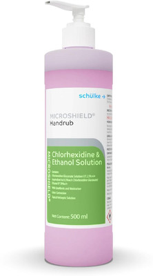 Microshield Handrub 500ml (CHG + Ethanol) - Pack Of 1 Hand Rub Bottle(500 ml)