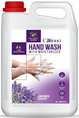 Calintro Lavender Antibacterial germ-protect | Advanced Disinfection Handwash Hand Wash Can(5000 ml)