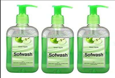 Modicare SOFWASH LIQIUD 3 IN 1 HAND WASH (250ml each)(PC4005)-pk of 3 Hand Wash Bottle + Dispenser(3 x 250 ml) Modicare SOFWASH LIQIUD 3 IN 1 HAND WASH (250ml each)(PC4005)-pk of 3 Hand Wash Bottle + Dispenser(3 x 250 ml)