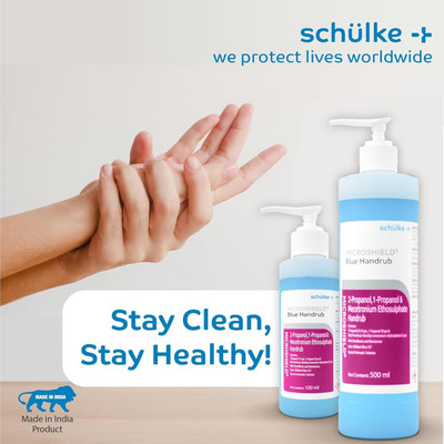Microshield Blue Hand Rub Bottle(3 x 100 ml)