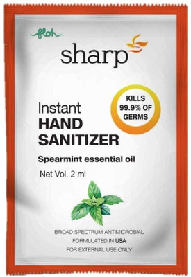 Floh  Sachet 2 ml each (Pack of 1000 Sachet)| Spearmint oil Extract | Hand Sanitizer Pouch(1000 x 2 ml)