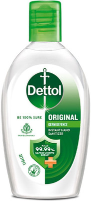 Dettol Instant , Original Hand Sanitizer Bottle(52 ml)