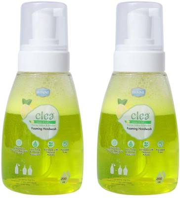 Clea Lemon & Tulsi Hand Wash Bottle(2 x 200 ml)