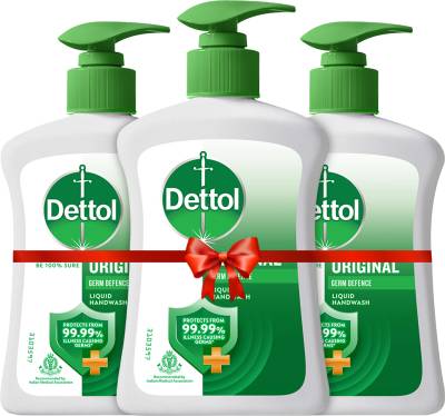 Dettol Liquid Handwash Pump Dispenser, Original Hand Wash Pump Dispenser