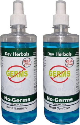 Dev Herbals Germ Protection Alcohol Based  Spray Sanitizer Spray Spray Bottle(2 x 0.5 L)