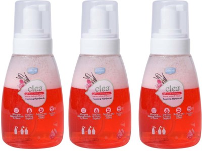 Clea Rose & Vanilla Beans Hand Wash Bottle(3 x 200 ml)