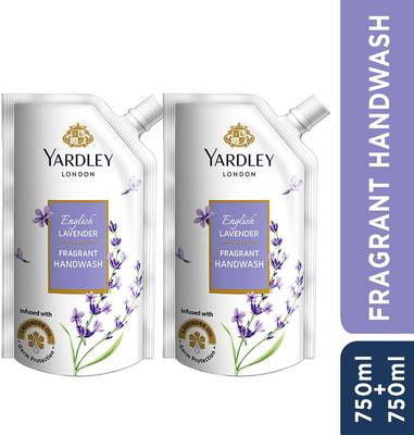 Yardley London English Lavender Fragrant Hand Wash Refill Pouch