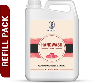 FERMENT ORGANICS Rose Sensitive Germ Protection Hand Wash Hand Wash Can(5000 ml)