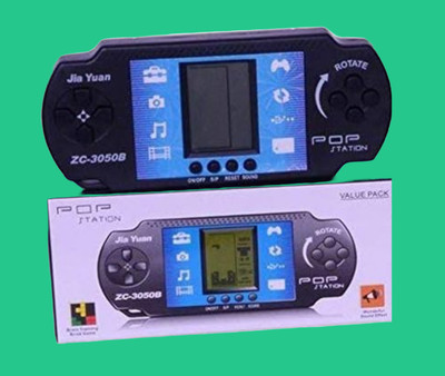 MATA JANKI TRADERS Block Master Challenge Handheld Gaming Console(black)