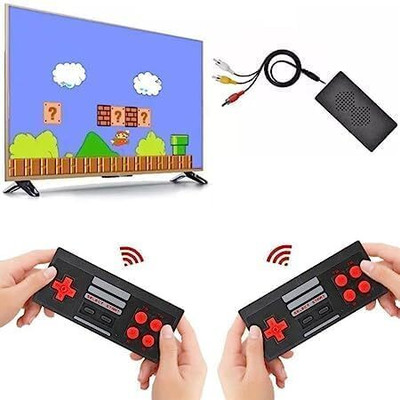 CHG Tv Video Game Set for Tv Gaming 2 Player Wireless Extreme Mini Game Box with 620(Multicolor)