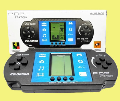 MATA JANKI TRADERS Block Tactician's Trial Handheld Gaming Console(BLACK)