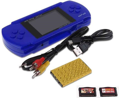 ZVR Mini Handheld PSP Kids PVP Station light Retro Game Player Video Gaming Console Handheld Gaming Console(Blue)