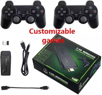 AXC 2.4G wireless Controller Gamepad Tv Video Game Stick Original 3D Rocker Handheld Gaming Console