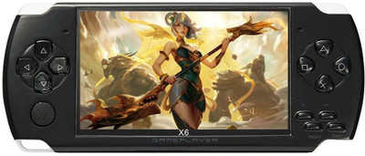 Raptas 4.3 inch 8GB Handheld Game Console Built in 1500 Games Handheld Gaming Console(Multicolor)