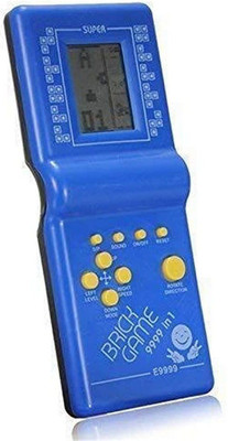 Swikaar Brick Game 9999 in 1 Video Game for Birthday Return Gift Boys-Girls AZ7 Handheld Gaming Console(Blue)