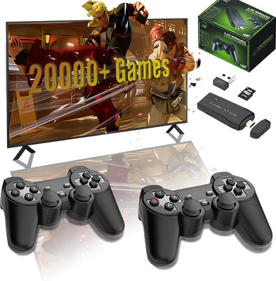 20,000 VIDEO GAME FOR TV. 2.4G Wireless Controller Gamepad with 64GB Memory Card Limited Edition(Code in the Box - for PC)