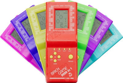 RIYESTO TOYS Handheld Brick Video Game 9999-In-1 Video Game Toy For Kids, Boys And Girls. Handheld Gaming Console(Multicolor)