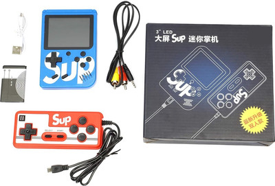 RUMQOL Sup 2P TV Game Handheld Gaming Console(Multicolour)